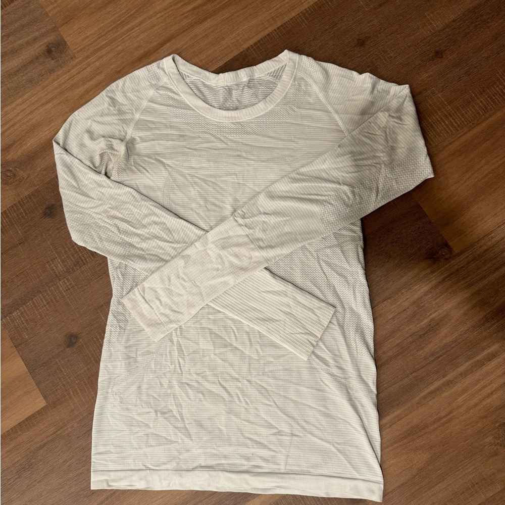 lululemon white long sleeve